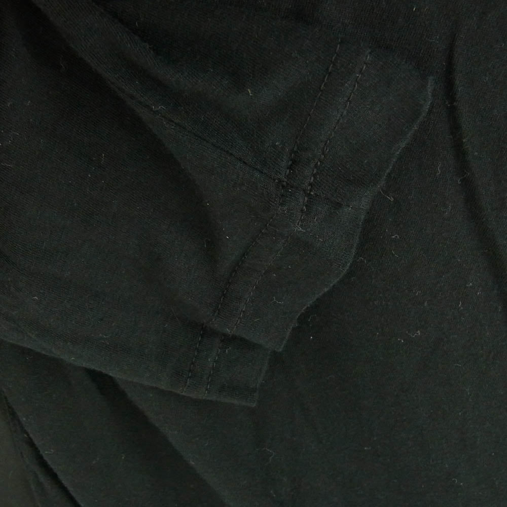 グラウンドワイ ヨウジヤマモト GC-T08-801 素材切替 ロングスリーブ ワンピース 長袖 ブラック系 1【中古】