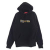 Supreme シュプリーム 18SS Gonz Logo Hooded Sweatshirt ゴンズ ロゴ フーデッド スウェットシャツ プルオーバー パーカー ブラック系 M【中古】