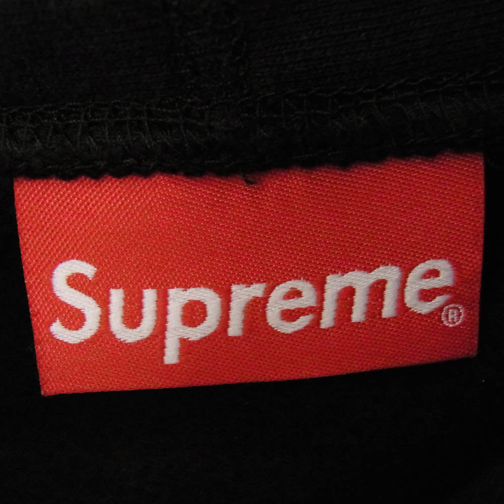 Supreme シュプリーム 18SS Gonz Logo Hooded Sweatshirt ゴンズ ロゴ フーデッド スウェットシャツ プルオーバー パーカー ブラック系 M【中古】