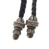 CHROME HEARTS クロムハーツ（原本無） LEATHER BRAID BOLO レザーブレイド ボロチップ ブラック系【中古】