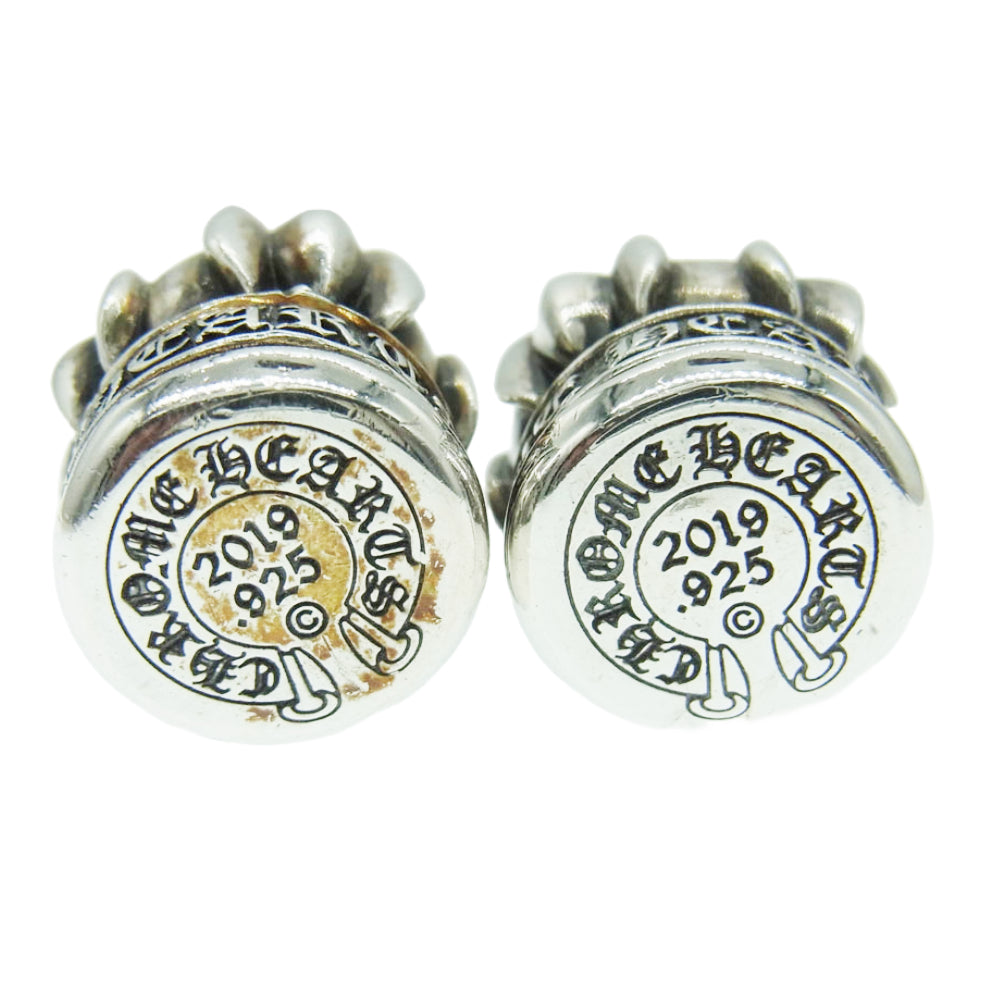 CHROME HEARTS クロムハーツ（原本無） SALT AND PEPPER SHAKER ソルトアンドペッパー クリスマスノベルティ ソルト＆ペッパー 塩胡椒入れ シルバー系【中古】