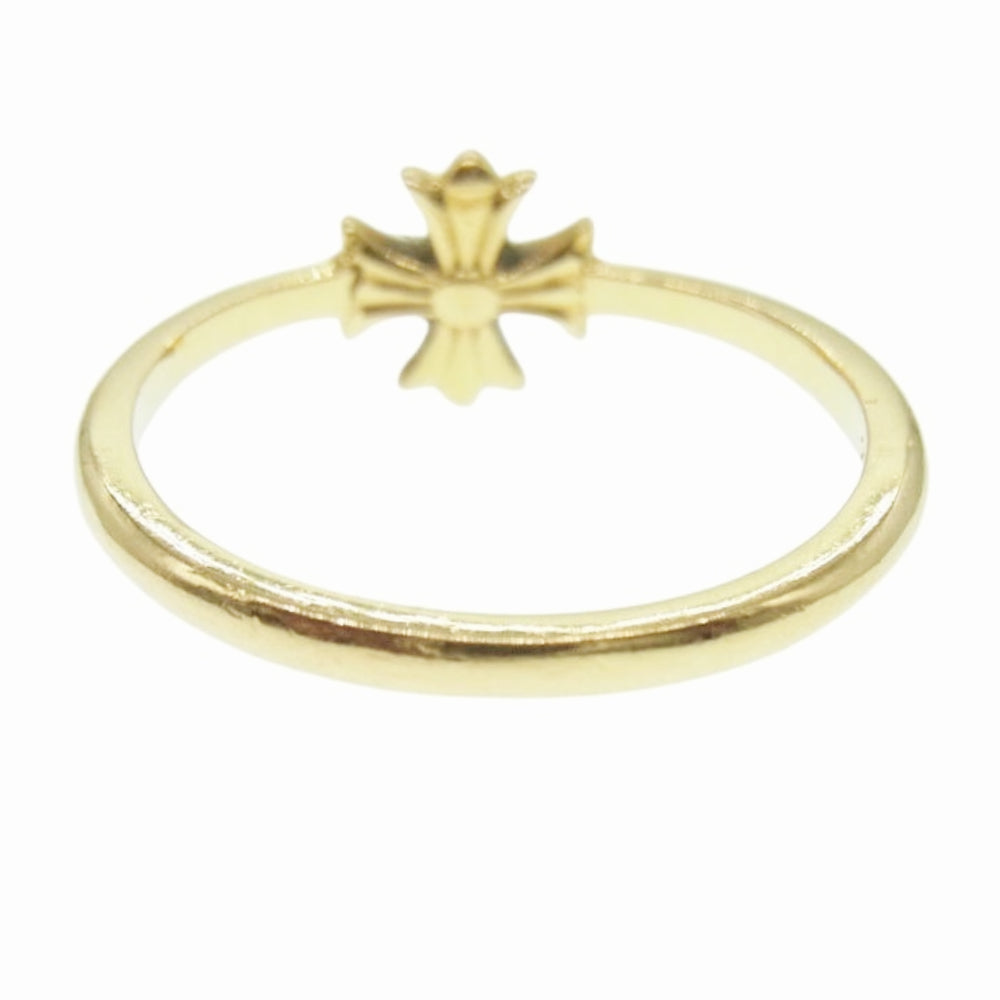 CHROME HEARTS クロムハーツ（原本有） 22K  CH PLUS BUBBLEGUM DIAMOND RING バブルガム CHプラス ダイヤ リング ゴールド系 10号【中古】