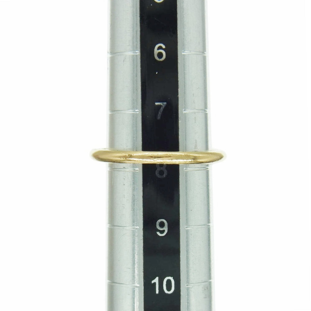 CHROME HEARTS クロムハーツ（原本有） 22K  CH PLUS BUBBLEGUM DIAMOND RING バブルガム CHプラス ダイヤ リング ゴールド系 10号【中古】