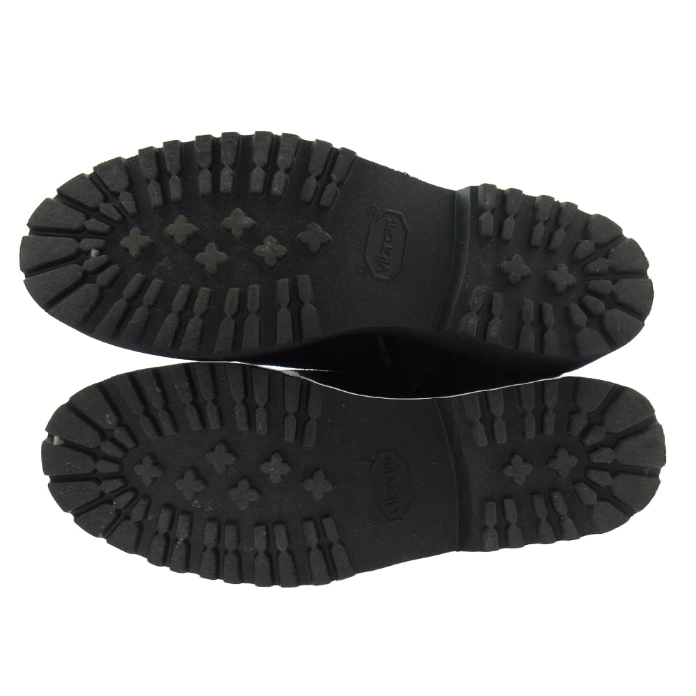 MINEDENIM マインデニム MGK-006-99-412 サイドジップ スエードレザー ブーツ ブラック系 41【中古】