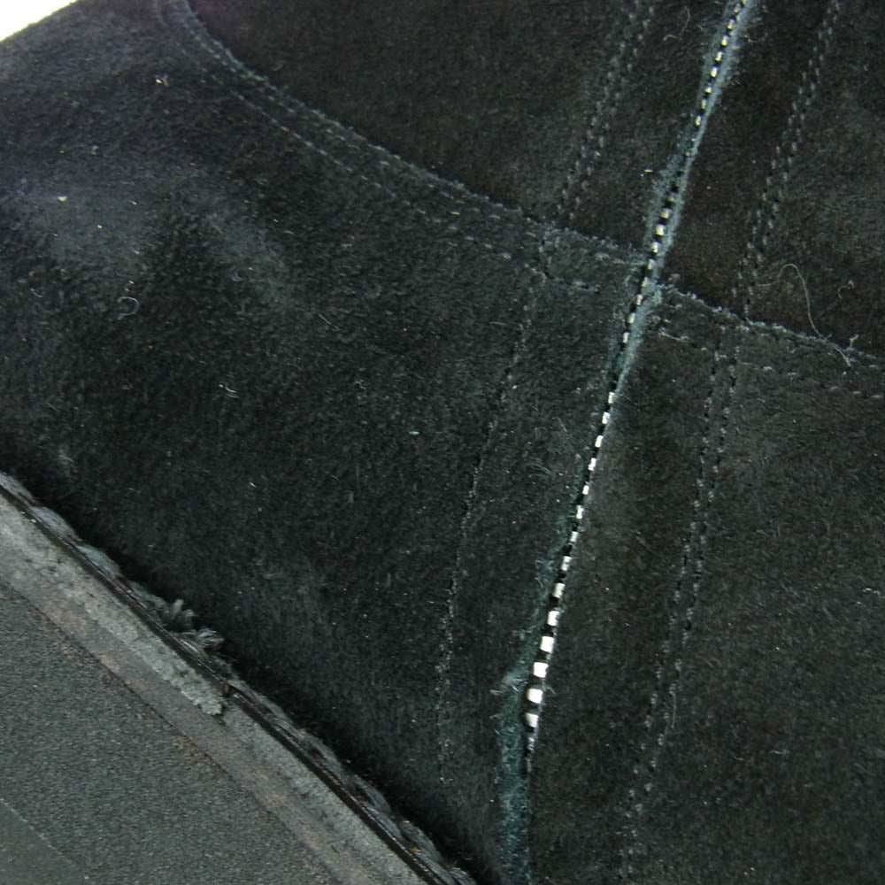 MINEDENIM マインデニム MGK-006-99-412 サイドジップ スエードレザー ブーツ ブラック系 41【中古】