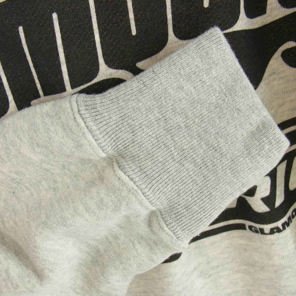 HYSTERIC GLAMOUR ヒステリックグラマー 02241CS07 FIRE LOGO ロゴ スウェット トレーナー グレー系 M【新古品】【未使用】【中古】