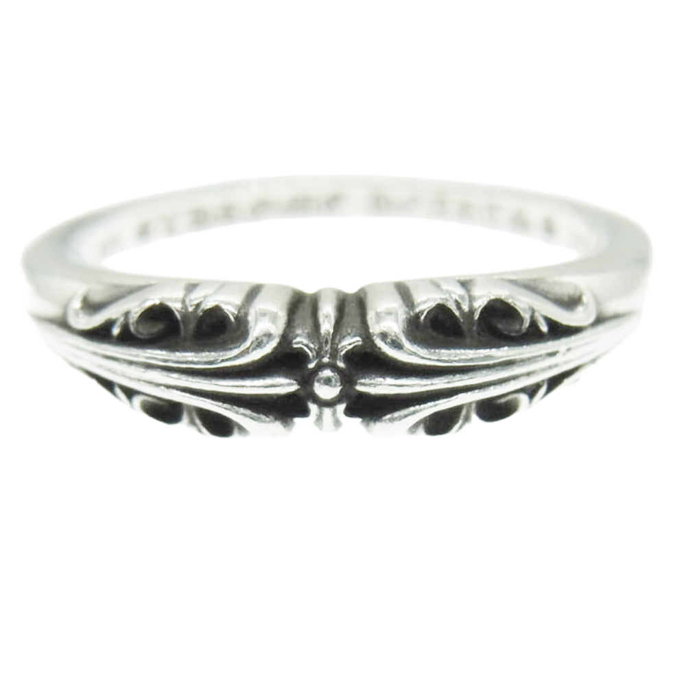 CHROME HEARTS クロムハーツ（原本無） BABY CLSC ベイビークラシック K&T リング シルバー系 19号【中古】