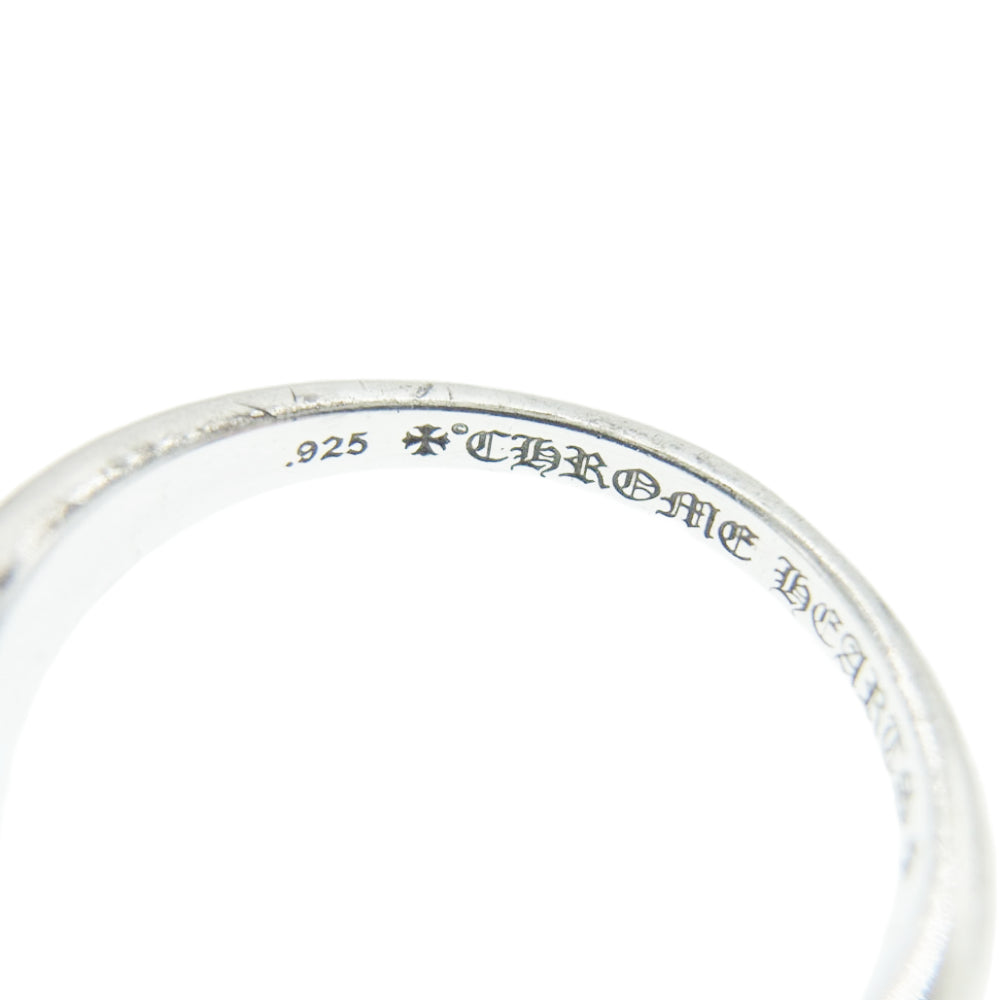 CHROME HEARTS クロムハーツ（原本無） BABY CLSC ベイビークラシック K&T リング シルバー系 19号【中古】