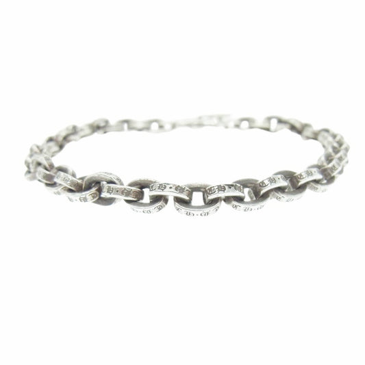 CHROME HEARTS クロムハーツ（原本無） PAPER CHAIN 8inch 8インチ ペーパーチェーン ブレスレット シルバー系【中古】