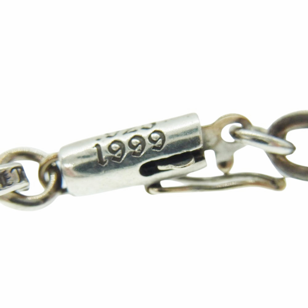 CHROME HEARTS クロムハーツ（原本無） PAPER CHAIN 8inch 8インチ ペーパーチェーン ブレスレット シルバー系【中古】