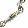 CHROME HEARTS クロムハーツ（原本無） PAPER CHAIN 8inch 8インチ ペーパーチェーン ブレスレット シルバー系【中古】