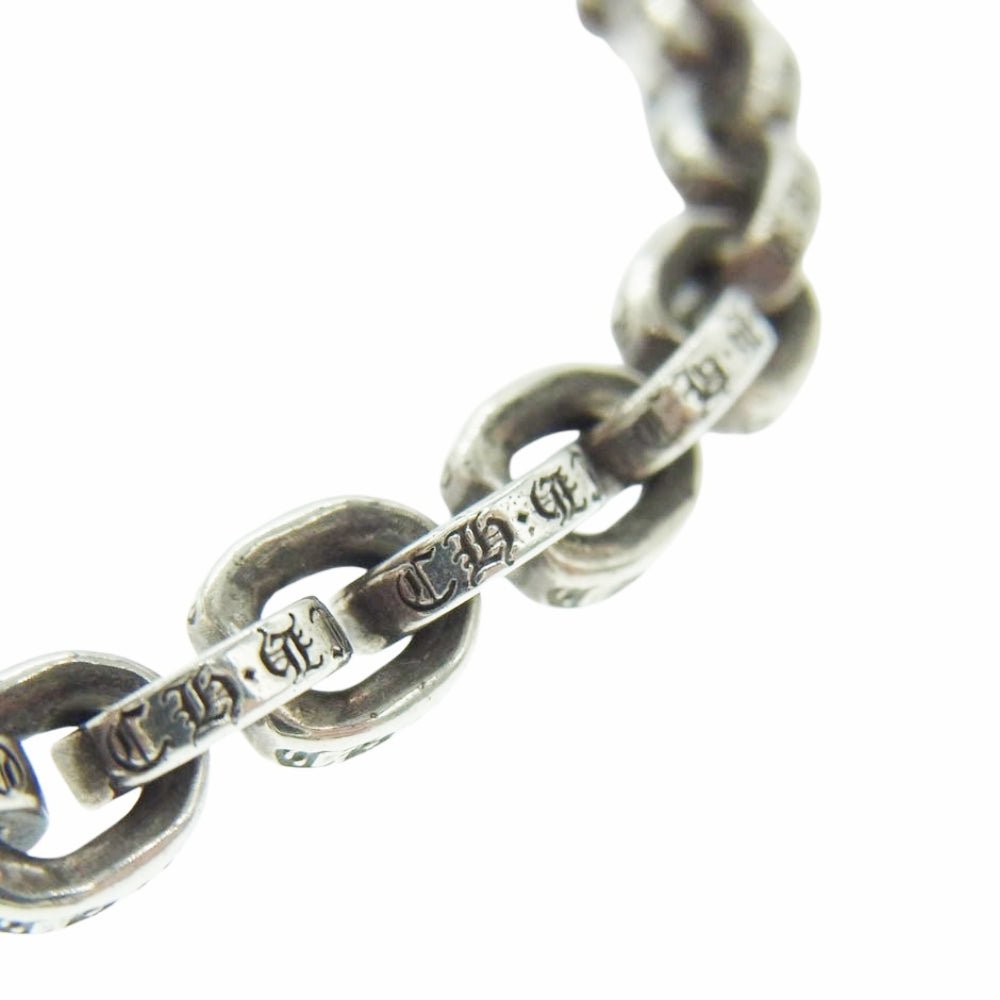 CHROME HEARTS クロムハーツ（原本無） PAPER CHAIN 8inch 8インチ ペーパーチェーン ブレスレット シルバー系【中古】
