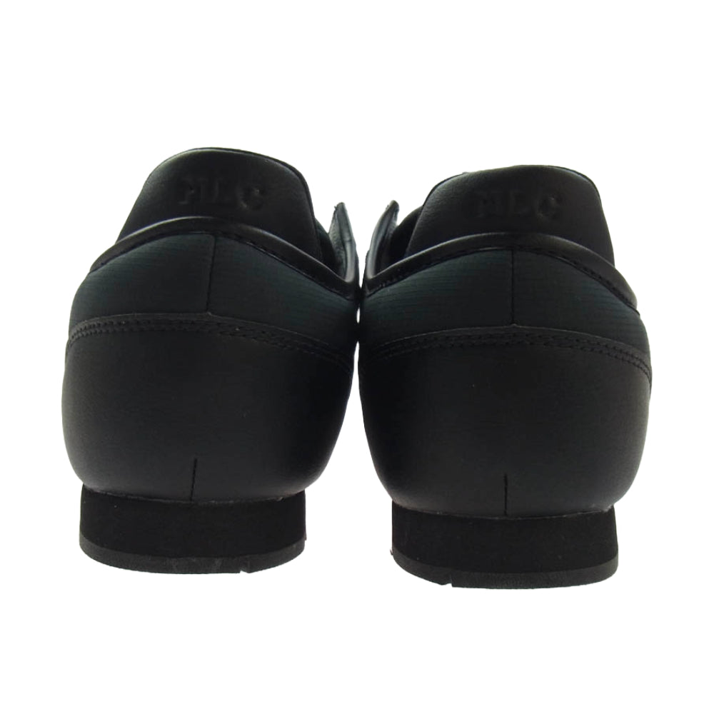 D1GF232901 SLIP-ON WP スリッポン ウォータープルーフ スニーカー ブラック系 27.5cm【極上美品】【中古】