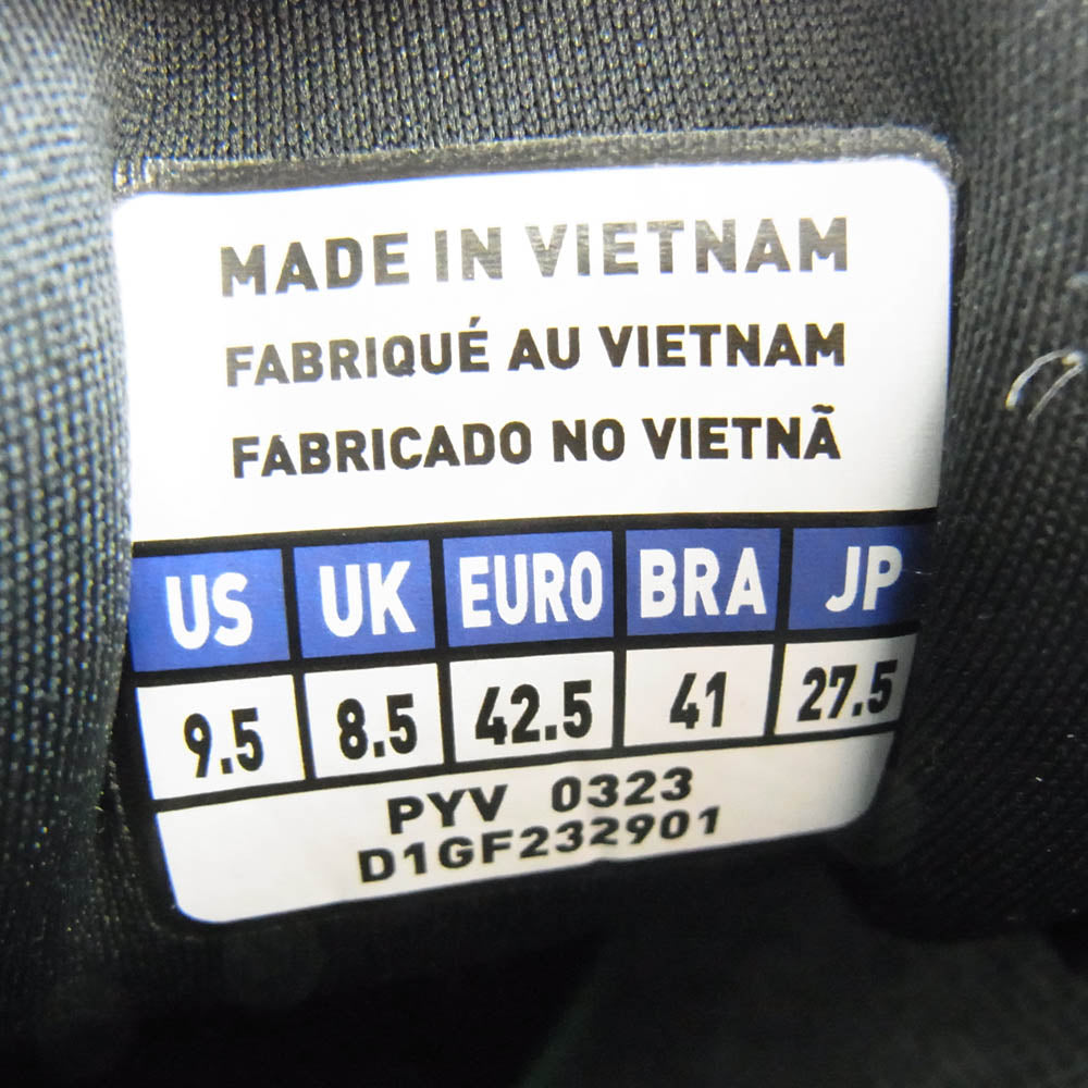 D1GF232901 SLIP-ON WP スリッポン ウォータープルーフ スニーカー ブラック系 27.5cm【極上美品】【中古】