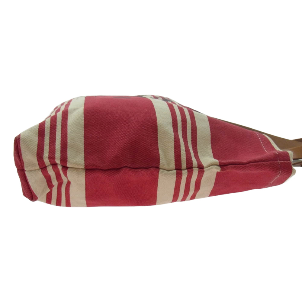 HYSTERIC GLAMOUR ヒステリックグラマー ヒスガール プリント キャンバス地 レザーハンドル トートバッグ マルチカラー系【中古】