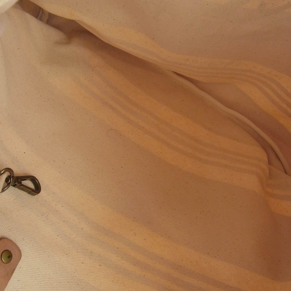 HYSTERIC GLAMOUR ヒステリックグラマー ヒスガール プリント キャンバス地 レザーハンドル トートバッグ マルチカラー系【中古】