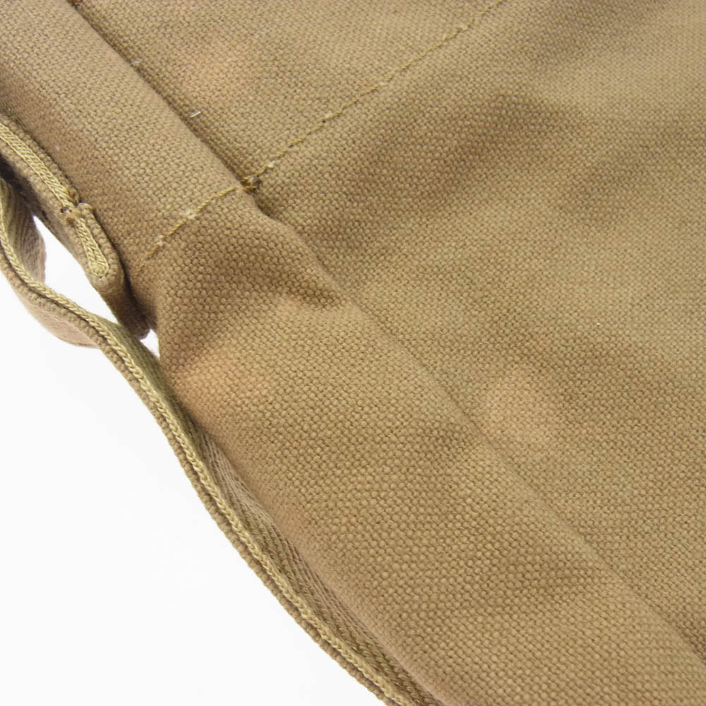 HYSTERIC GLAMOUR ヒステリックグラマー キャンバス地 レザー切替 ショルダーバッグ カーキ系【中古】