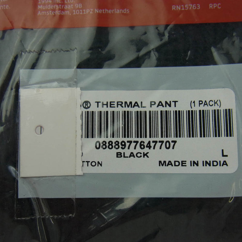 Supreme シュプリーム Hanes Thermal Pant ヘインズ サーマル パンツ