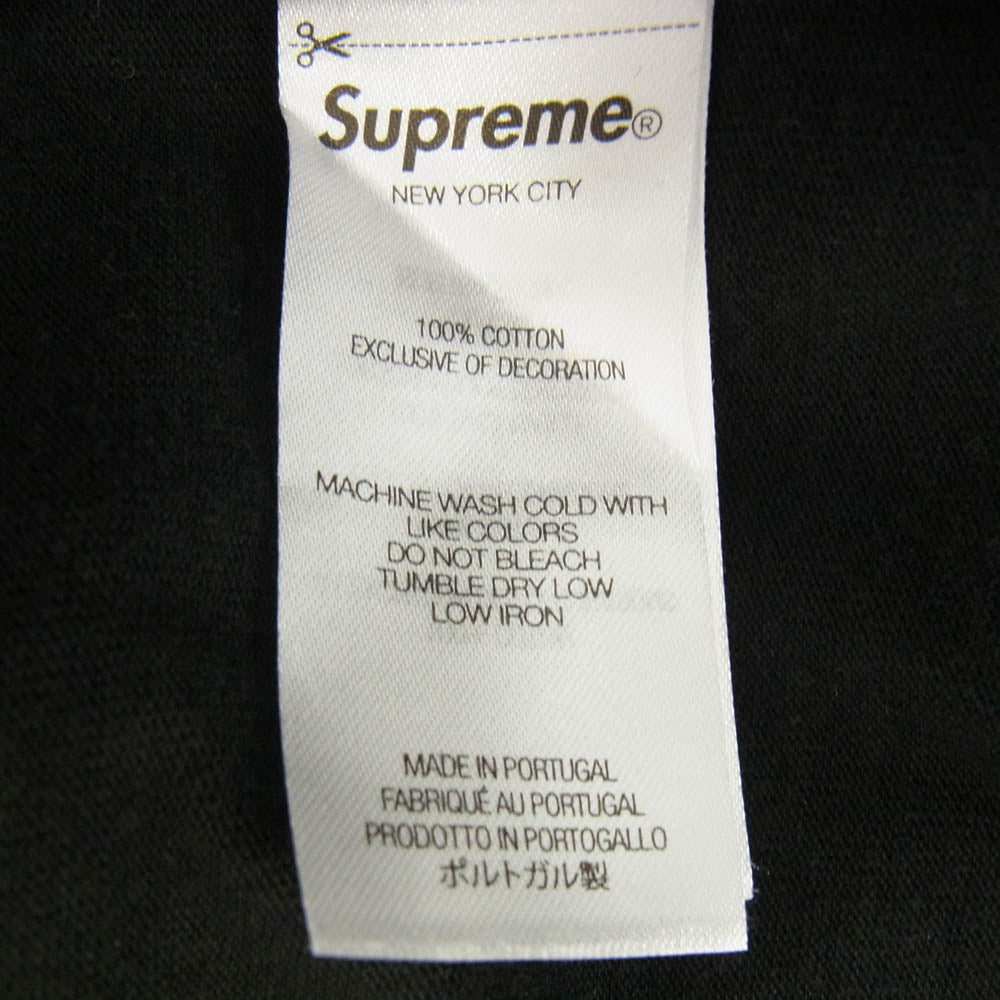 Supreme シュプリーム 25SS Small Box Logo LS Tee スモール ボックスロゴ ロングスリーブ Tシャツ ブラック系 L【中古】