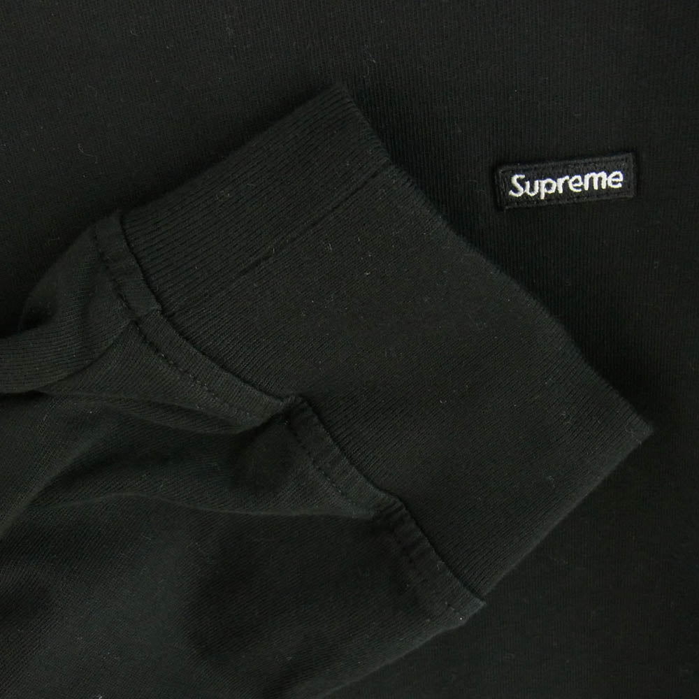 Supreme シュプリーム 25SS Small Box Logo LS Tee スモール ボックスロゴ ロングスリーブ Tシャツ ブラック系 L【中古】