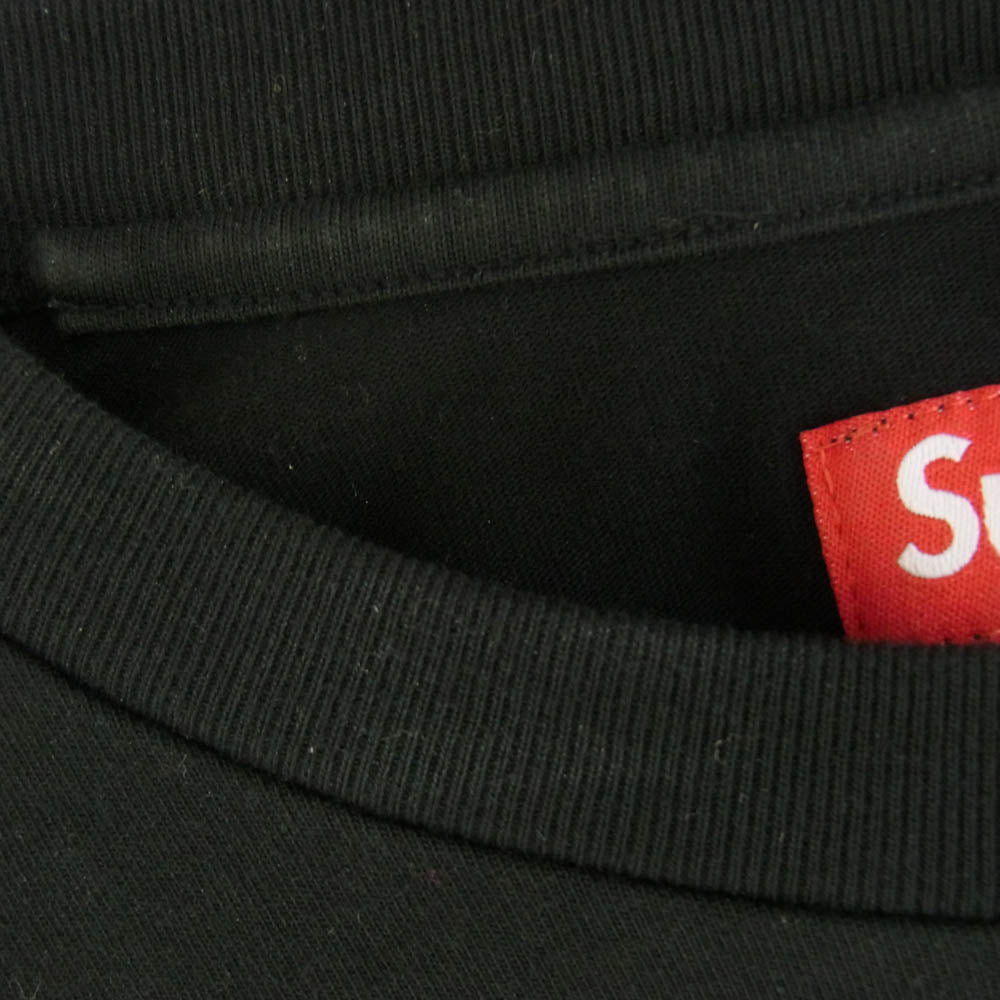 Supreme シュプリーム 25SS Small Box Logo LS Tee スモール ボックスロゴ ロングスリーブ Tシャツ ブラック系 L【中古】