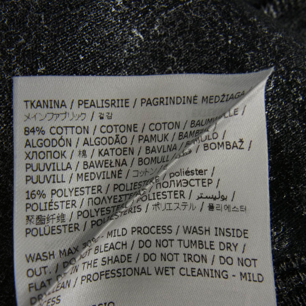 Supreme シュプリーム 24SS MM6 Maison Margiela Foil Box Logo Hooded Sweatshirt メゾンマルジェラ フォイル ボックスロゴ パーカー グレー系 L【新古品】【未使用】【中古】