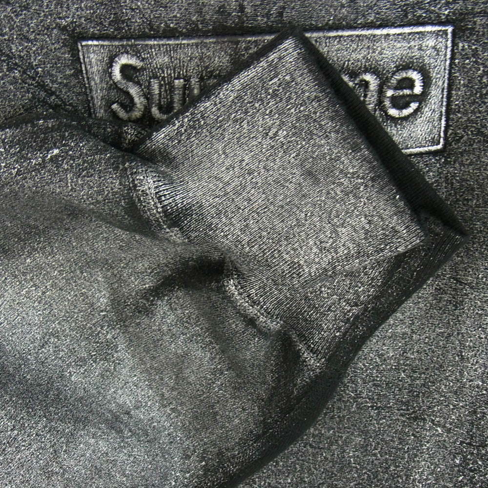 Supreme シュプリーム 24SS MM6 Maison Margiela Foil Box Logo Hooded Sweatshirt メゾンマルジェラ フォイル ボックスロゴ パーカー グレー系 L【新古品】【未使用】【中古】