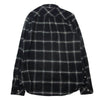 Barbour バブアー 2002242 ボタンダウン コットン チェック柄 長袖シャツ ブラック系 UK M【中古】