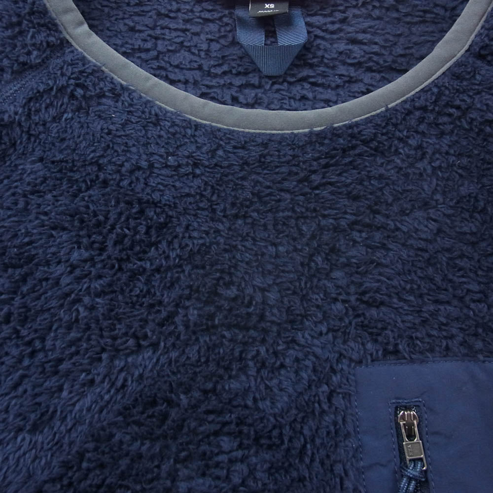 patagonia パタゴニア 25895FA19 Los Gatos Crew ロスガトス クルーネック フリース トップ 長袖 ネイビー系 XS【中古】