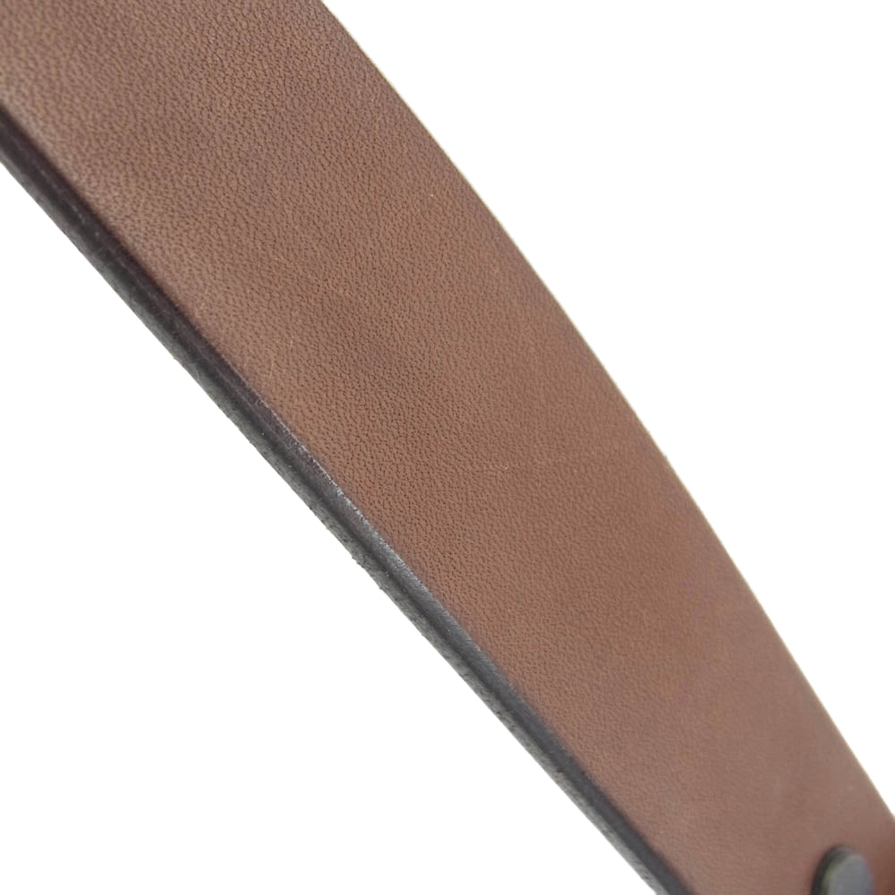 ORGUEIL オルゲイユ OR-7268 Benz Leather Belt ベンズ レザー ベルト ブラウン系 34【中古】