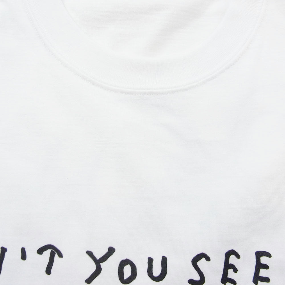 The Ennoy Professional ザ エンノイ プロフェッショナル SS24BRENCT05AM × Stefan Marx プリントデザイン ポケット付 Tシャツ 半袖カットソー ホワイト系 XXL【極上美品】【中古】