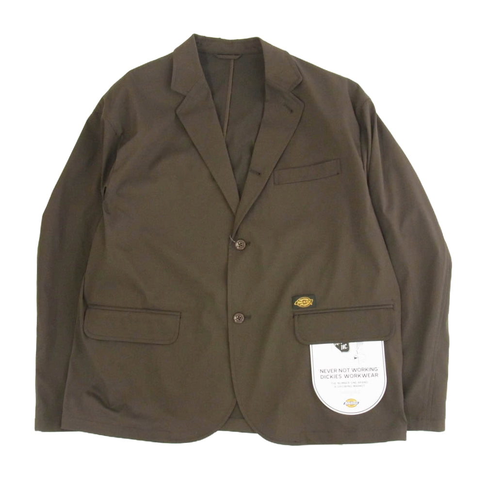 トリップスター 251M10BM01 × Dickies ディッキーズ BEAMS ビームス セットアップ テーラードジャケット スラックスパンツ ブラウン系 L 上下：L【新古品】【未使用】【中古】