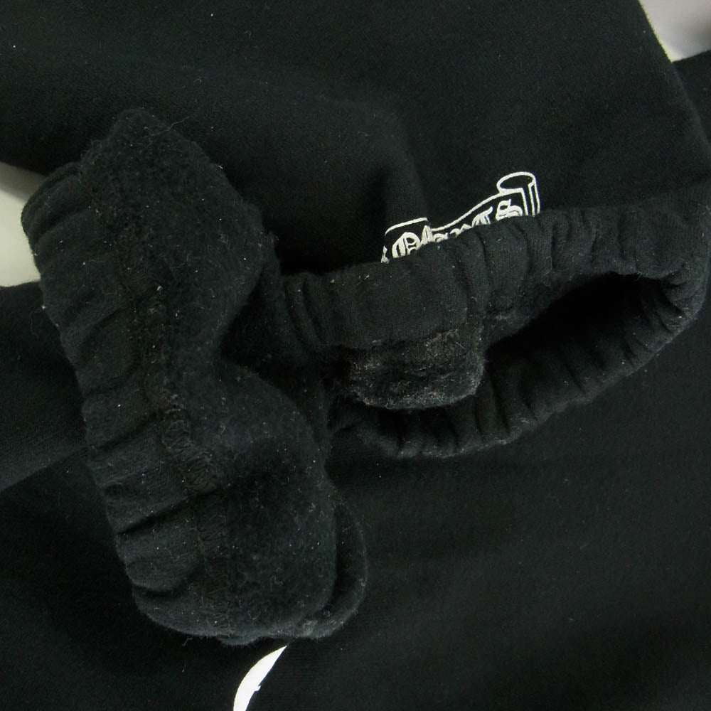 CHROME HEARTS クロムハーツ（原本無） SWEAT PANTS サイド ロゴ プリント スウェット パンツ ブラック系 M【中古】