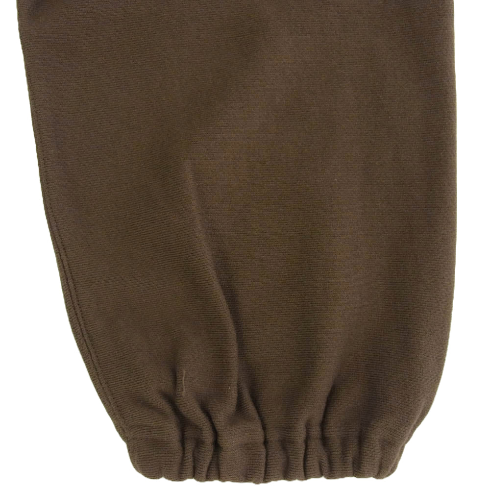 UNDERCOVER アンダーカバー UC1E4511 Champion チャンピオン REVERSE WEAVE リバースウェーブ ビーズ刺繍 コットン 裏毛 パンツ ブラウン系 S【新古品】【未使用】【中古】