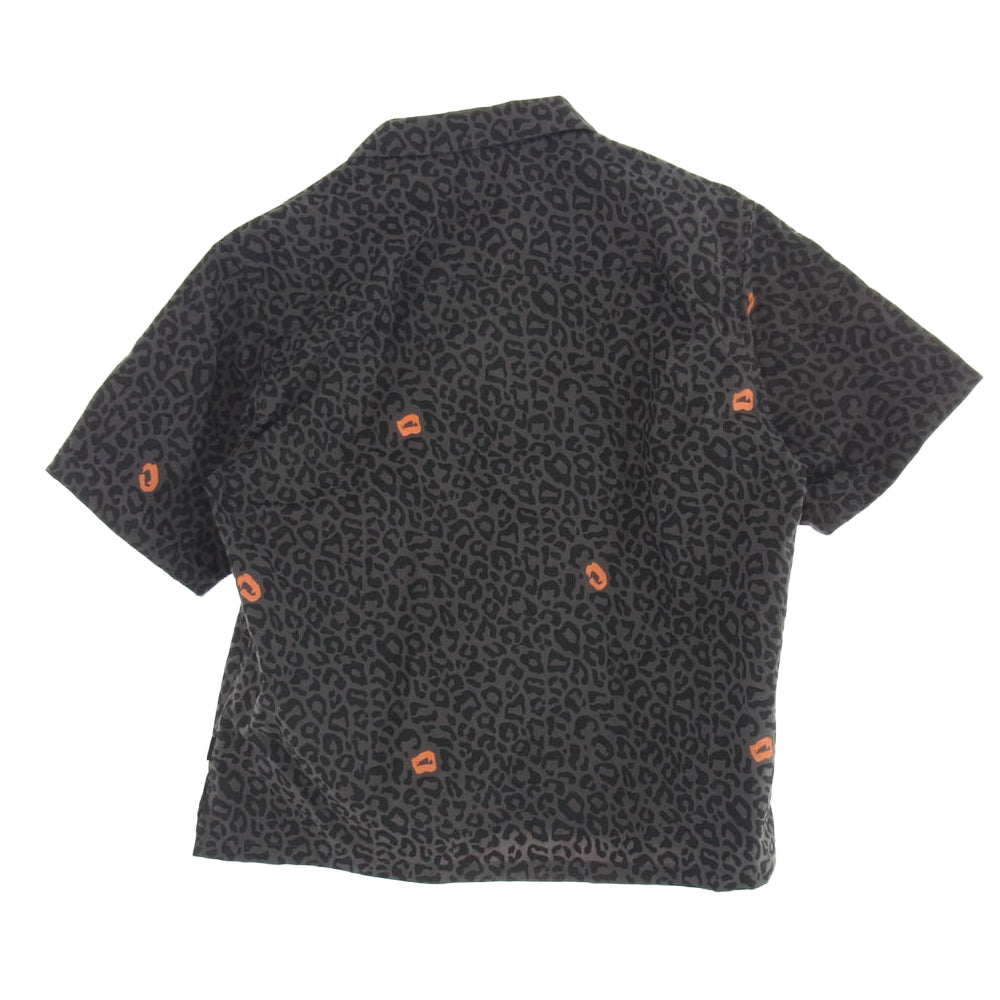 UNDERCOVER アンダーカバー 25SS UP1E4409-1 ポプリン 開襟 半袖 シャツ グレー系 2【新古品】【未使用】【中古】