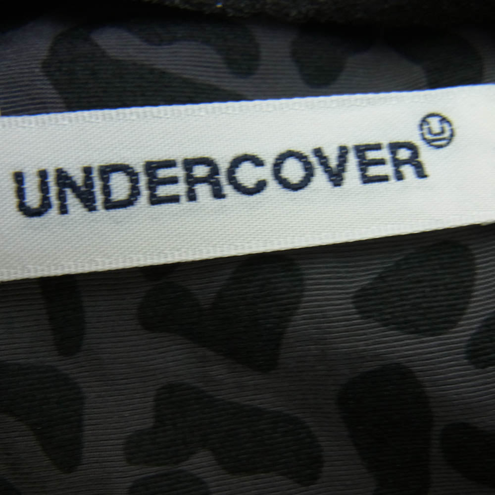 UNDERCOVER アンダーカバー 25SS UP1E4409-1 ポプリン 開襟 半袖 シャツ グレー系 2【新古品】【未使用】【中古】