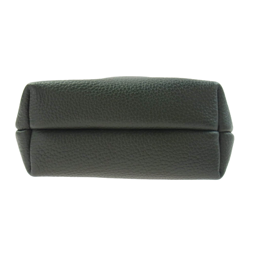 Hender Scheme エンダースキーマ Not eco bag small レザー ハンドバッグ カーキ系【中古】