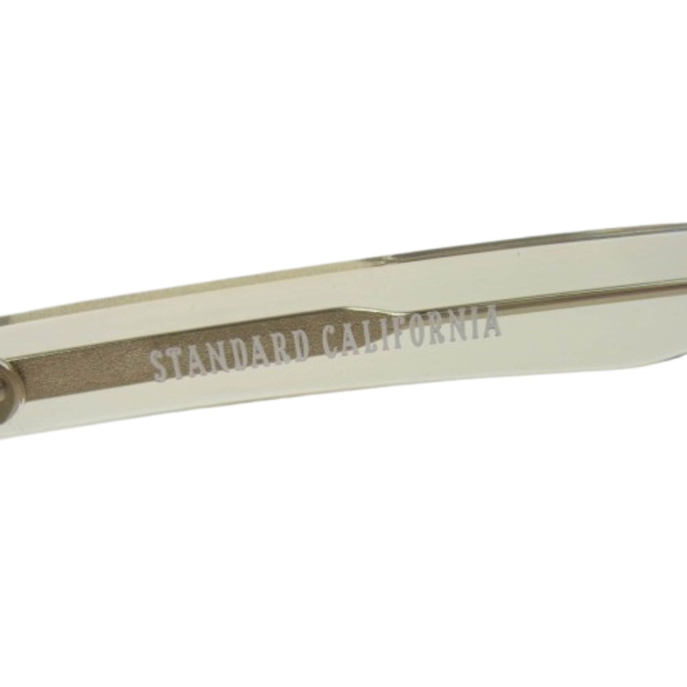 STANDARD CALIFORNIA スタンダードカリフォルニア × 金子眼鏡 KANEKO OPTICAL Type4 サングラス メガネ 眼鏡 アイウェア クリア系【中古】