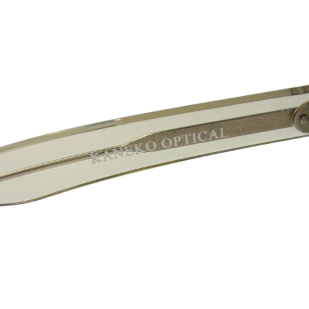 STANDARD CALIFORNIA スタンダードカリフォルニア × 金子眼鏡 KANEKO OPTICAL Type4 サングラス メガネ 眼鏡 アイウェア クリア系【中古】