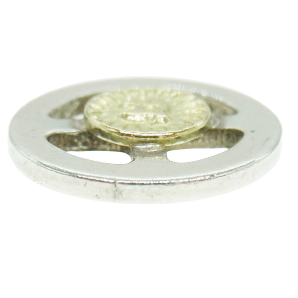 WINGROCK ウィングロック 金メタル付き メディスンホイール ネックレス シルバー系 ゴールド系【中古】