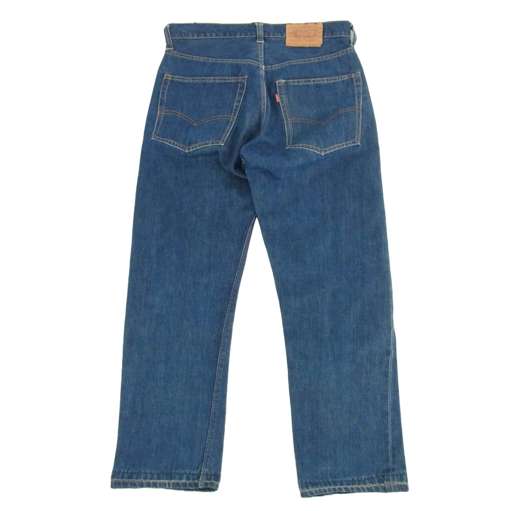 Levi's リーバイス ヴィンテージ オリジナル 60s 70s 505 Big E 刻印5 平行ステッチ 42TALON バックポケット裏シングル デニム パンツ インディゴブルー系 W33【中古】