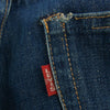 Levi's リーバイス ヴィンテージ オリジナル 60s 70s 505 Big E 刻印5 平行ステッチ 42TALON バックポケット裏シングル デニム パンツ インディゴブルー系 W33【中古】