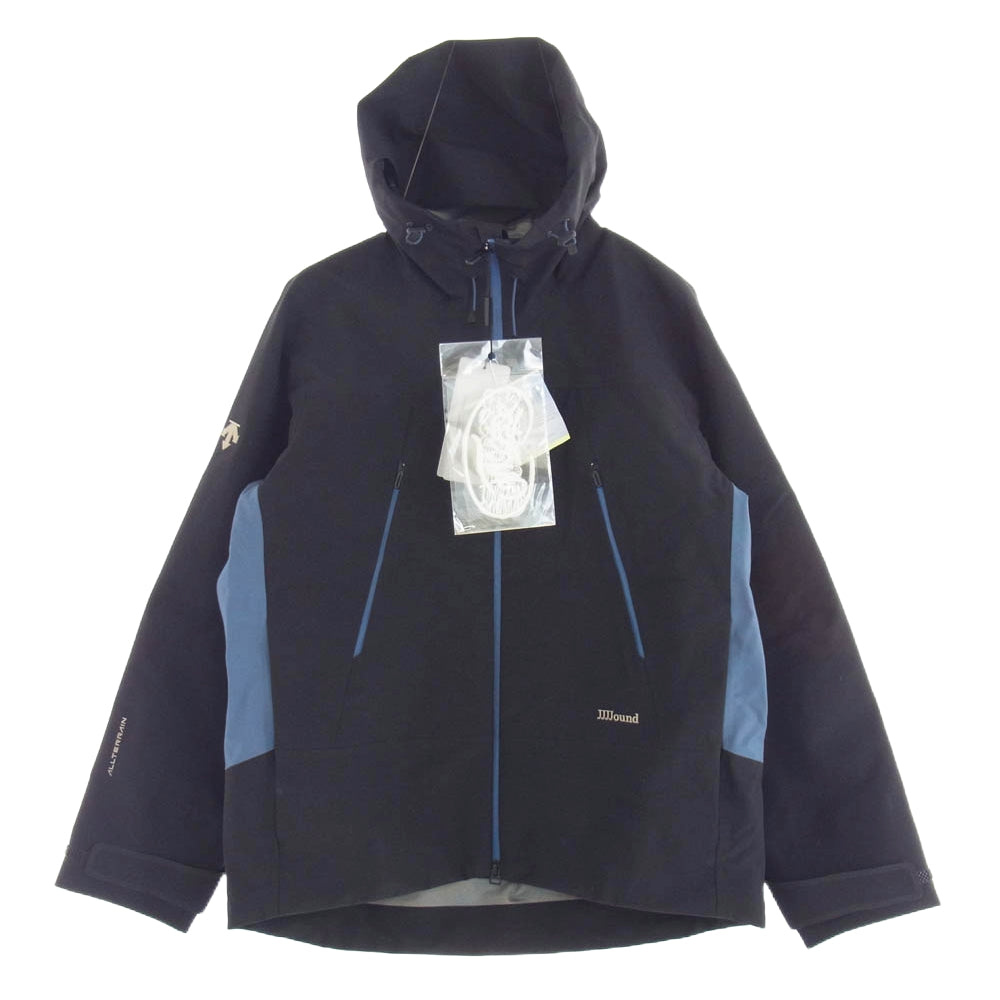 DESCENTE デサント DXG3025JJ JJJJound Allterrain Hardshell Parka ジョウンド オルテライン ナイロン ハードシェル ジップアップ パーカー ジャケット ブラック系 S【新古品】【未使用】【中古】