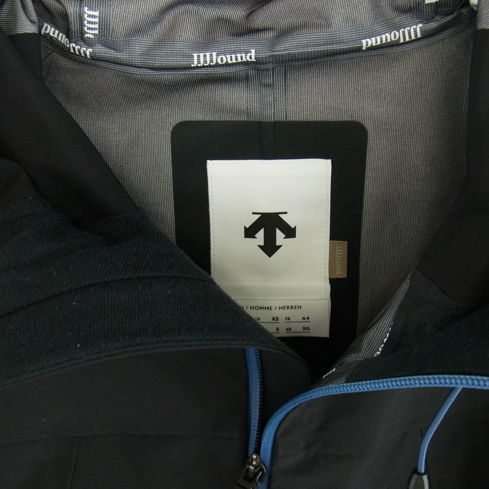 DESCENTE デサント DXG3025JJ JJJJound Allterrain Hardshell Parka ジョウンド オルテライン ナイロン ハードシェル ジップアップ パーカー ジャケット ブラック系 S【新古品】【未使用】【中古】