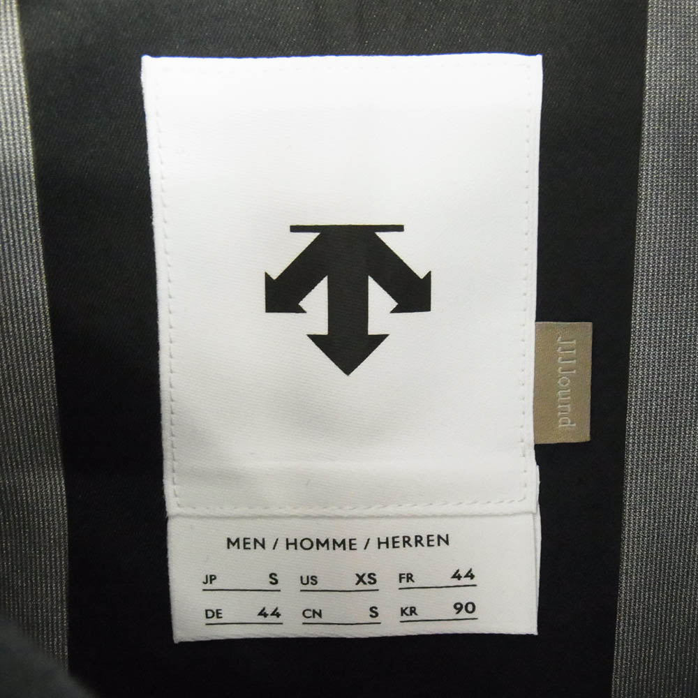 DESCENTE デサント DXG3025JJ JJJJound Allterrain Hardshell Parka ジョウンド オルテライン ナイロン ハードシェル ジップアップ パーカー ジャケット ブラック系 S【新古品】【未使用】【中古】