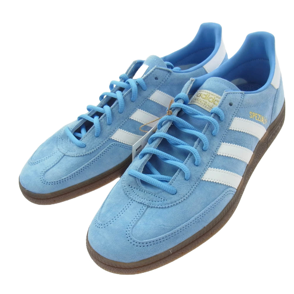 adidas アディダス BD7632 Handball Spezial ハンドボール スペツィアル ローカット スニーカー ライトブルー系 30cm【新古品】【未使用】【中古】
