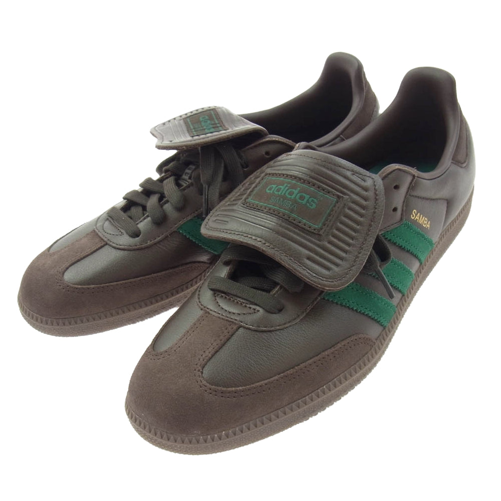 adidas アディダス JS0603 BILLY'S Exclusive Samba LT Dark Brown Green Gum ビリーズ 別注 サンバ ダークブラウン グリーン ガム ローカット スニーカー ブラウン系 30cm【新古品】【未使用】【中古】