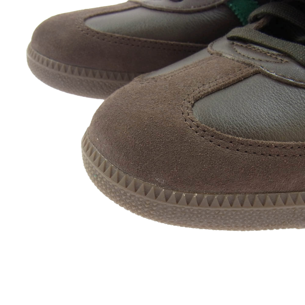 adidas アディダス JS0603 BILLY'S Exclusive Samba LT Dark Brown Green Gum ビリーズ 別注 サンバ ダークブラウン グリーン ガム ローカット スニーカー ブラウン系 30cm【新古品】【未使用】【中古】