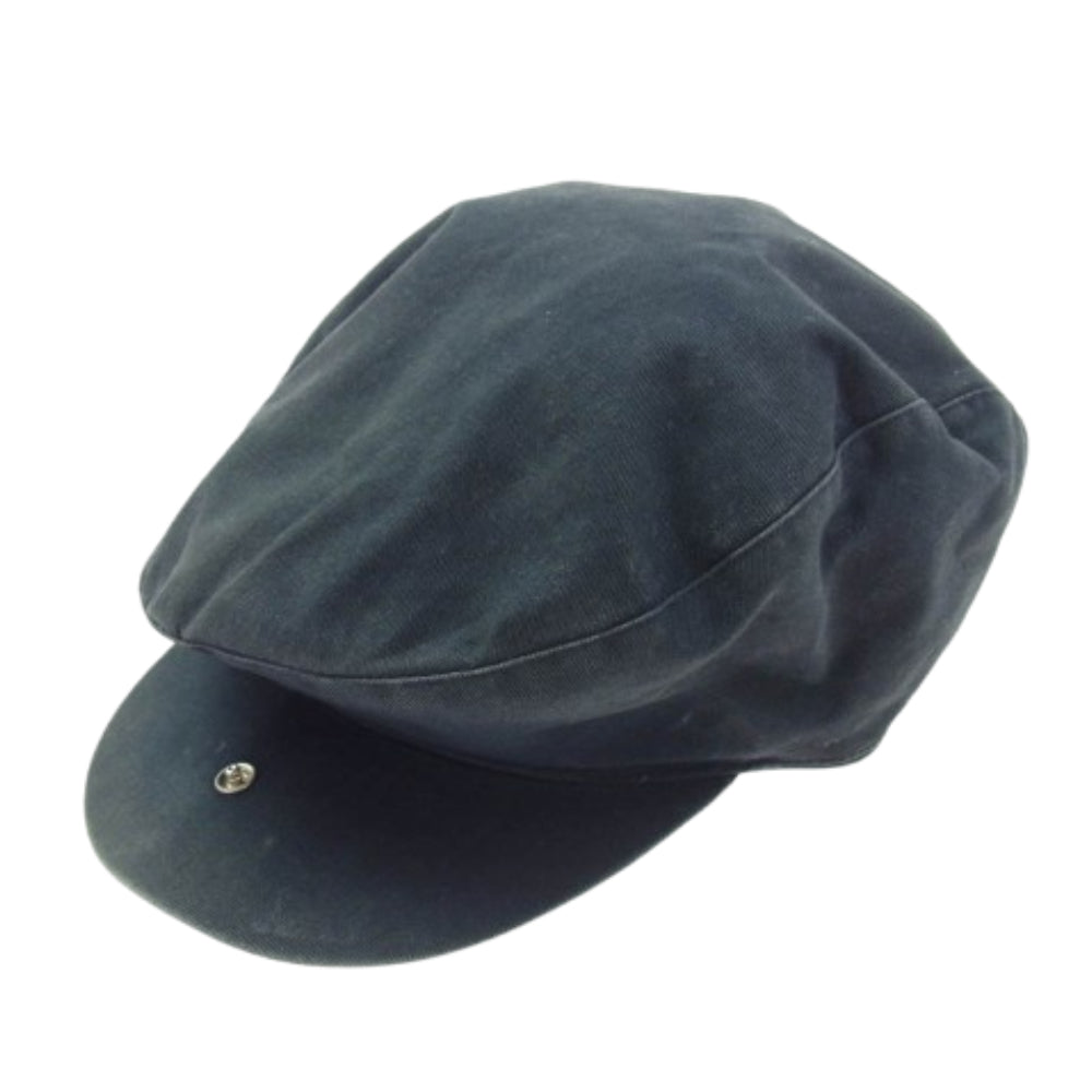 GOODENOUGH グッドイナフ 90s キャスケット ハンチングキャップ ネイビー系【中古】