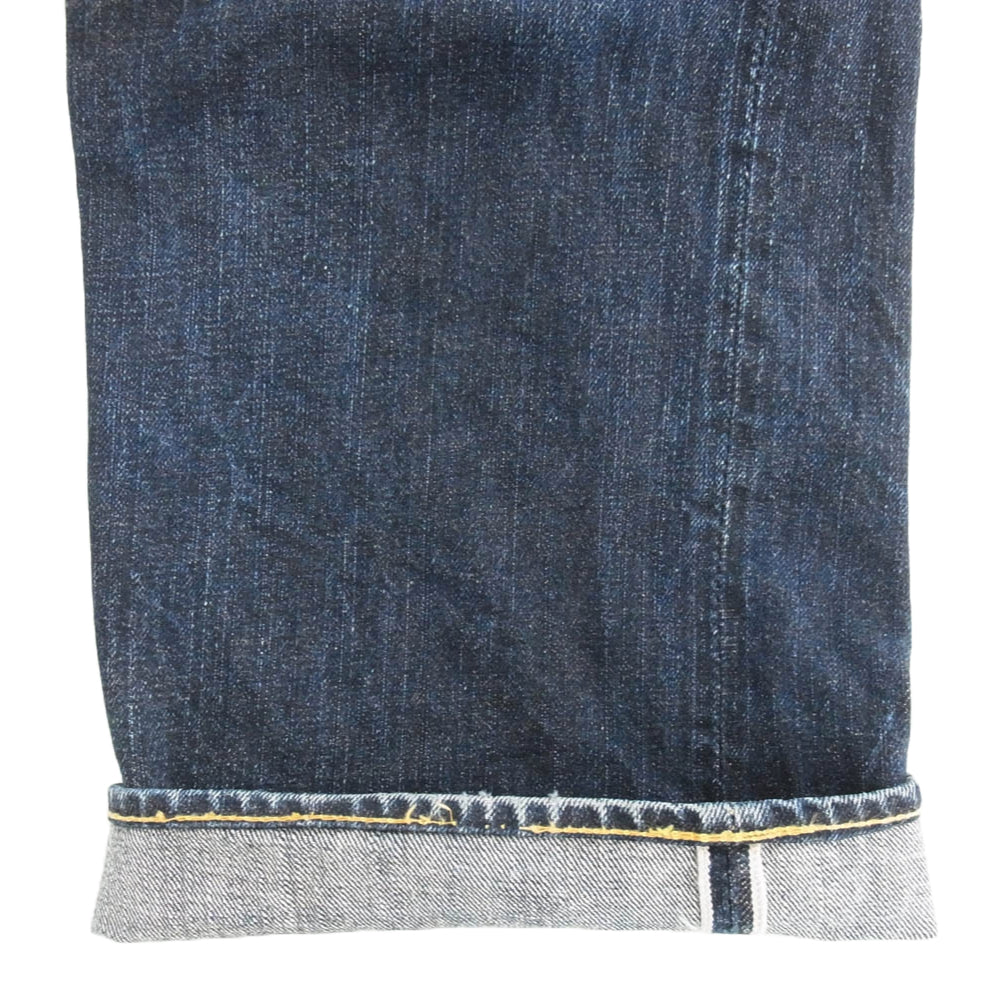 THE FLAT HEAD ザフラットヘッド Lot.3005 ボタンフライ ストレート デニム パンツ インディゴブルー系 34【中古】